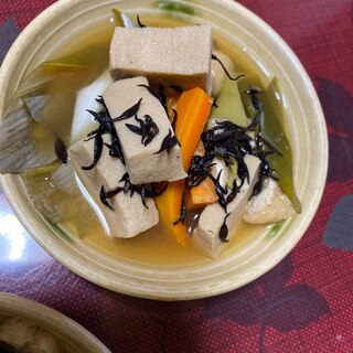 やさしい味☆　高野豆腐の煮物